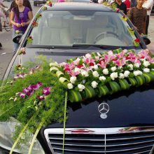 婚庆布置 鲜花拱门 会场布置 宴会鲜花布置