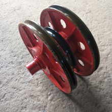 生产销售 船用轧制滑轮组 _ 钢丝绳导向滑轮 _ 非标定制滑轮组