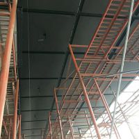 酒店雨棚 大堂入口铝板吊顶 广东深灰色铝单板