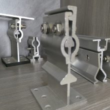 430铝镁锰屋面抗风夹具 光伏铝合金夹具 彩钢瓦光伏屋顶卡子