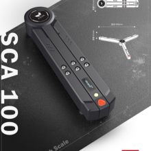 上海芝柯折叠式便携式蓝牙电子秤SCA100