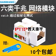 Cat6六类RJ45模块