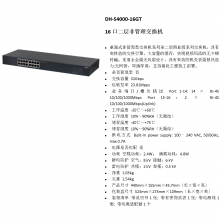  DH-S4000-16GT ʽ16ڶǹ