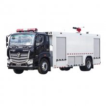 程力双排座2-3吨水罐消防车救火车 车身密封性好