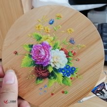 私人定制木制花纹工艺品UV3D打印机