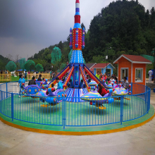 公园游乐设备 大型旋转飞机 儿童户外玩具娱乐设备 公园户外自控飞机