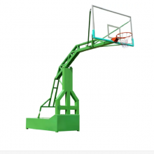室内吊顶式手动液压成人移动篮球架耐久性强平整安全