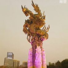 指用赛龙船雕塑标志制造厂家 景观艺术赛龙船雕塑通用 选定庭院主体