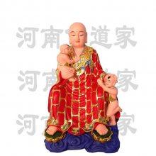 供奉地藏菩萨忌讳 地藏王神像1.6米 珐琅彩 手工制作 彩绘贴金
