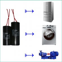 供应赛福CBB60 450V 40uf 洗衣机甩干电机电容脱水电机启动薄膜电容器