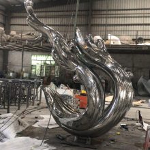 浪花雕塑工厂厂家 不锈钢景观雕塑 景观艺术浪花雕塑