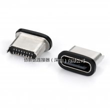 USB Cڷˮĸ2PIN TypeCӿڴL=8.7mm