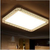 新款鳥巢LED鐵藝吸頂燈 長方形客廳燈臥室吸頂燈 溫馨餐廳燈