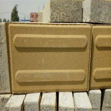 河北定州面包砖厂家 园林路面人行道砖 水泥路面砖 面包砖 透水砖