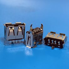USB ֱ10.5 ֱĸ AF 4P/180ֱʽDIP ɫо L=10.5