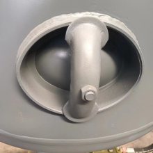 自动喷砂机喷砂罐钢结构除锈设备翻新高压喷砂罐配件检修孔盖板