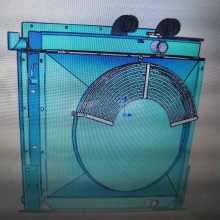 1.5MW--6.0MW发电机组散热器报价 风力发电设备铝板翅水箱价格