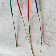 爆破母线 红蓝双绞放炮线 双股两色放炮线