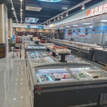 奇力卧式无霜组合商用岛柜超市展示柜（支持定制出口海外贸易)