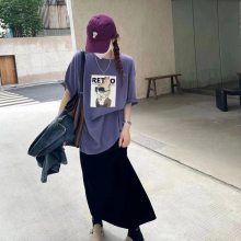 地摊夏装女T恤 店面销售女装 纯棉小衫 小辣妹女装 3-10元服装大量现货