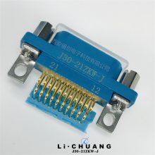 矩形连接器 J30-21ZKW-J J30-21ZKWP7 弯针连接器 骊创