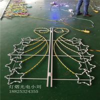 灯熠光电定制 LED路灯杆造型灯 街道美化灯 道路两侧装饰灯