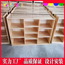 广东广州儿童家具供应幼儿园大班双层床铺樟子松双层四人组合床