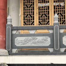 厂家供应石雕栏杆花岗岩汉白玉护栏园林河道防护栏杆雕刻