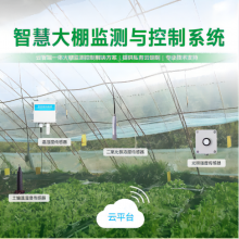 温室大棚内部温湿度监测方案 广东温室大棚环境远程监控系统
