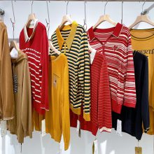 衣之博女装专柜品牌春秋季天丝毛衣折扣服装尾货供应商