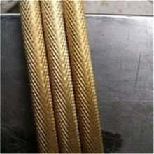 H59花纹黄铜棒 直纹拉花黄铜圆棒 网纹滚花防滑铜棒