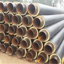 DN150热力聚氨酯保温管 热水采暖直埋钢管近期价格