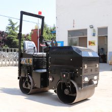 1.5吨小型压路机 回填路面用双钢轮压路机 座驾压实机