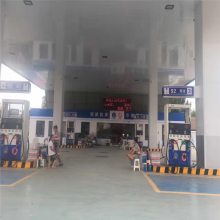 加油站300mm奶白色6米铝条板 S型天花铝扣板 抗风铝天花板