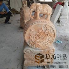 家用门墩 石雕门墩家用 石雕门墩抱鼓石