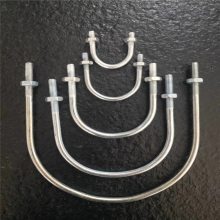 建筑安装不锈钢半圆形管卡 不锈钢U型卡 DN22-DN325