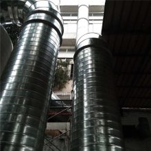 出售白铁工程所需的镀锌管道丨佛山江大螺旋风管厂家直销