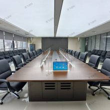 英飞迪科17.3寸超薄升降器 源头厂家直供无纸化会议系统配套设备智能会议桌升降器