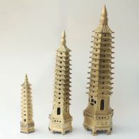供应家居办公室装饰工艺品摆件纯铜精品9层13层文昌塔铜摆饰批发