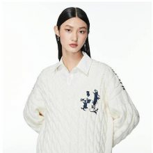 撤柜品牌折扣女装知篇巴素兰蜀绣毛衣,none库存尾货批发