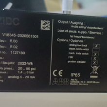 優(yōu)勢供應(yīng)ABB Automation 閥門定位器 V18345.20.2.0.5