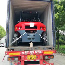 安徽合肥出口挖掘装载机到南非各国海运门到门含清关