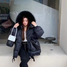 放牛班的春天羽绒服 欧美大版型 厂家库存打包 品牌女装尾货批发