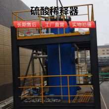 連續與間歇型配酸系統 福順濃硫酸配酸設備 石墨硫酸稀釋冷卻器