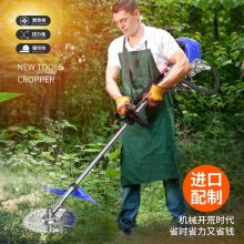 锄地除草机 四冲程背负式锄草机 宏晨小型汽油打草机