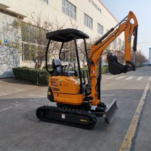 工程微型迷你小挖机底盘伸缩先导型好