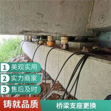 路桥养护 盆式生产桥梁支座更换脱空处理 同步顶升位移纠偏