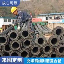 矿山充填耐磨复合管 华翔牌 钢编复合管