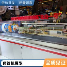 煤矿斜井TBM模型 矿用双盾开式TBM 盾构机模型 TBM盾构机模型定做