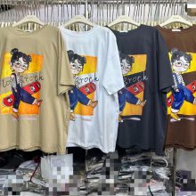 广东江门女装宽松大码T恤 纯棉圆领女装打底T恤 好质量女装半袖夏季货源